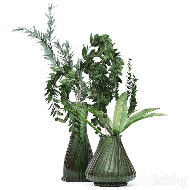 Flower Pack 206C 3D Model