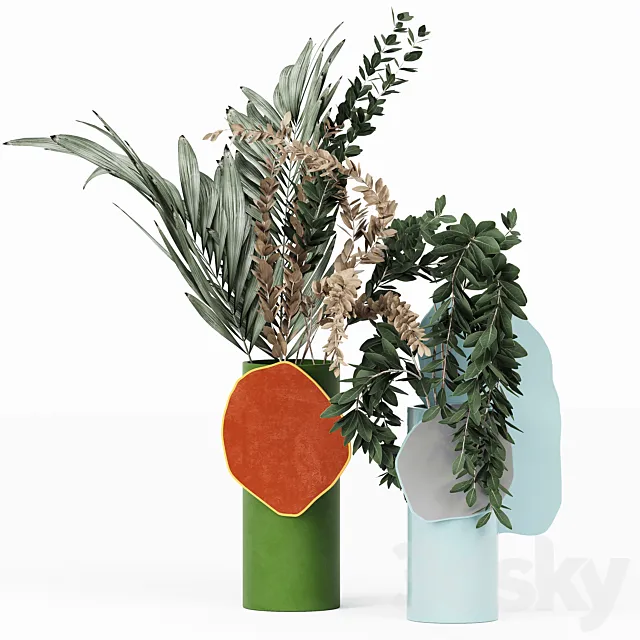 Flower Pack 209C 3D Model