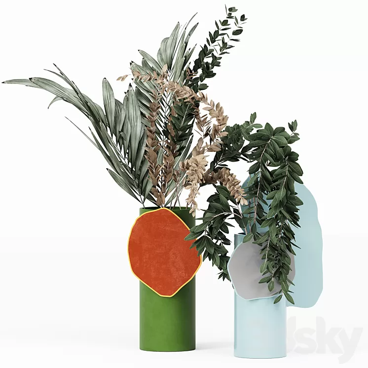 Flower Pack 209C 3D Model