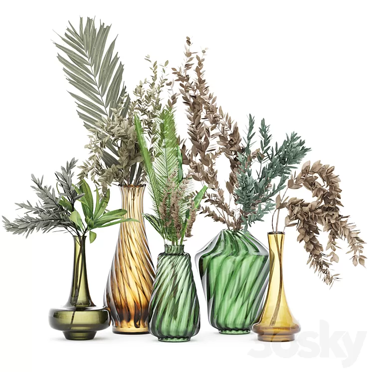 Flower Pack 219C 3D Model Free