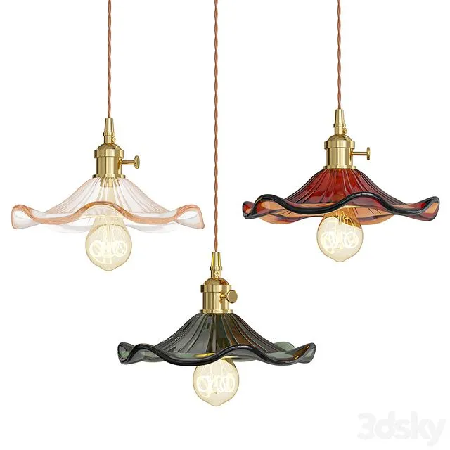 flower pendant 3D Model