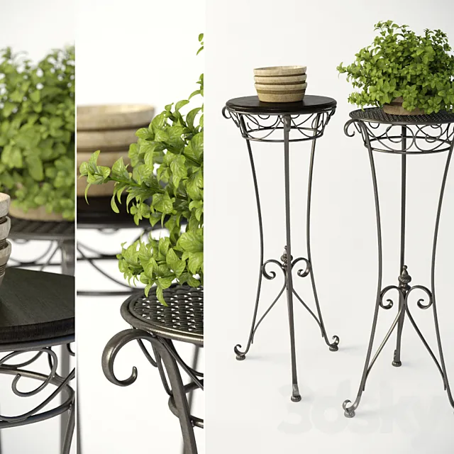 Flower stand 3D Model