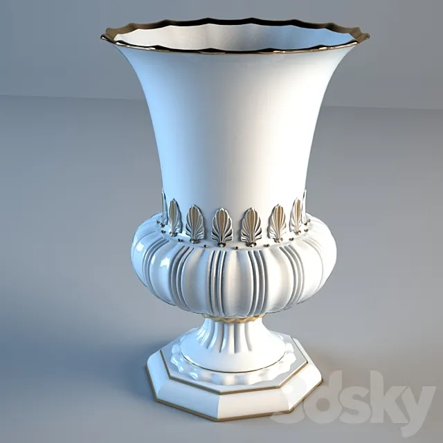 Flower vase 3D Model