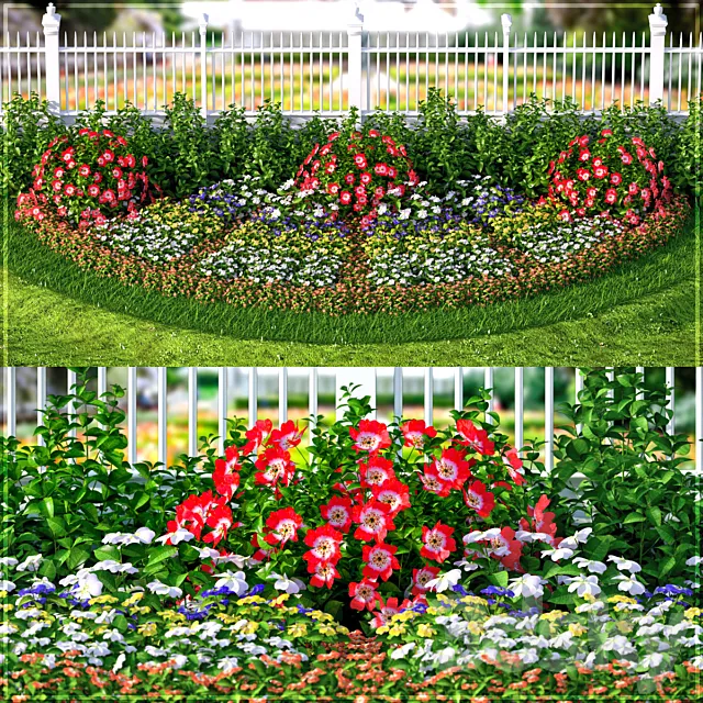 FLOWERBED_1 3D Model