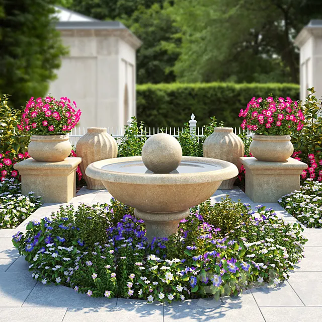 FLOWERBED_2 3DModel