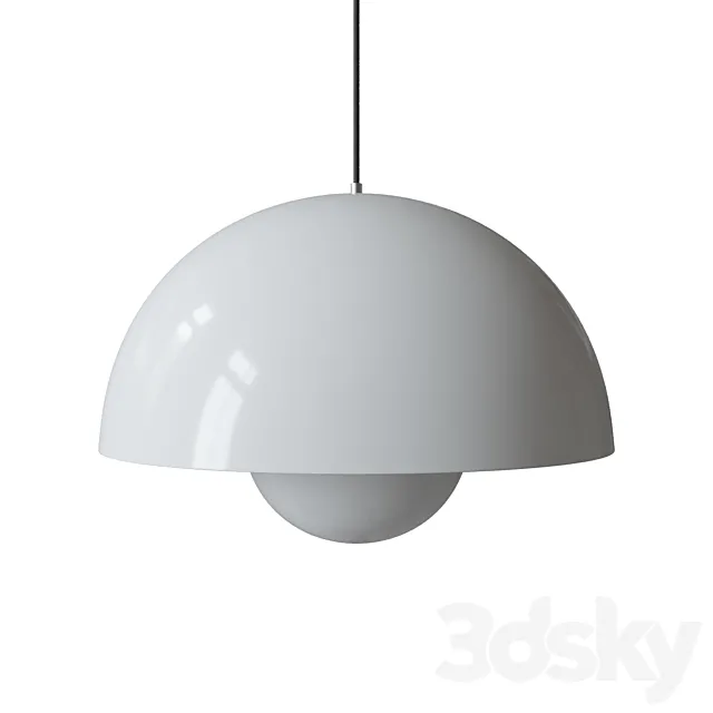 Flowerpot VP2 3D Model