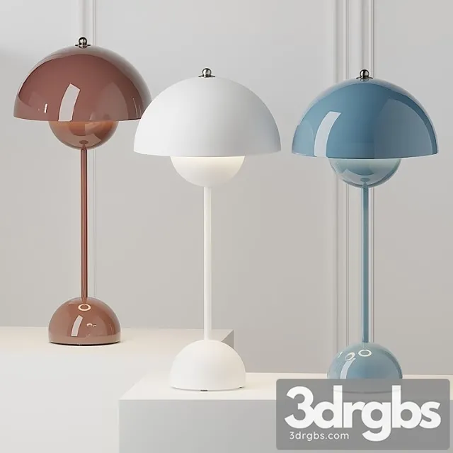 Flowerpot vp3 by & tradition 3D Model Free