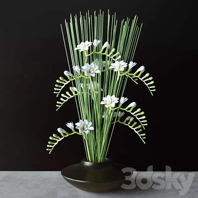 Flowers Freesia 3DModel