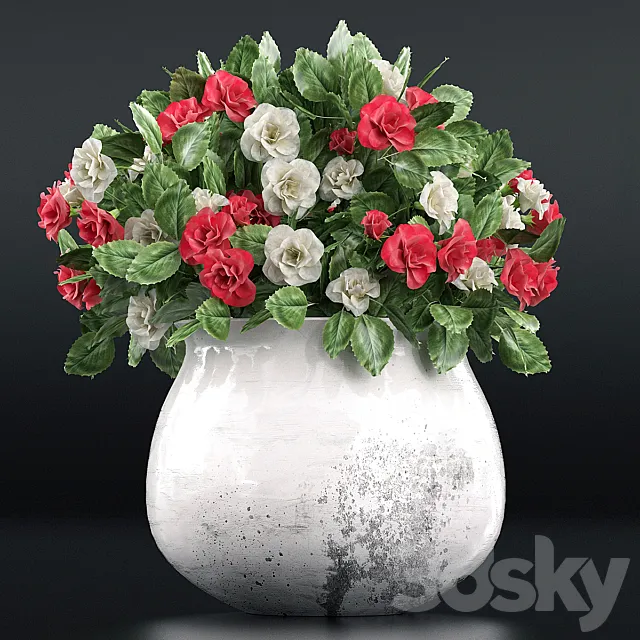 Flowers in a Vase 3 3DModel