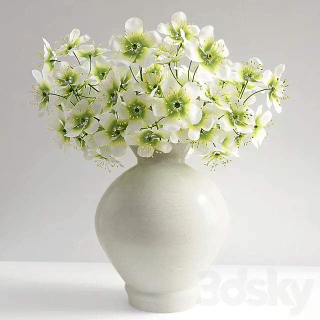 Flowers in a vase 3DModel