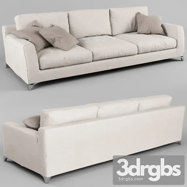 Floyd Sofa 01 3D Model Free