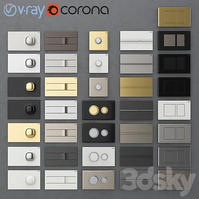 Flush buttons for installing Viega 2 Free Download