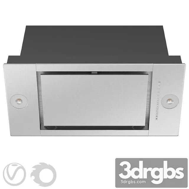 Flush-mounted hood miele da 2698 584 mm 2 3D Model Free