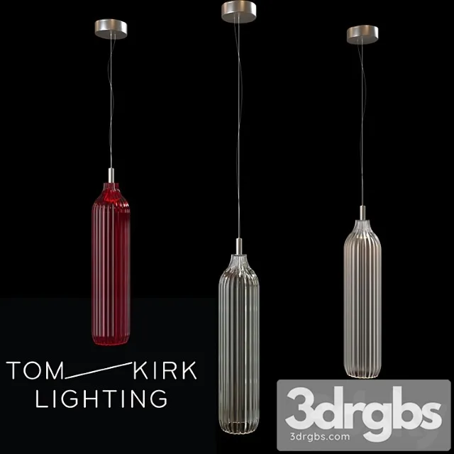 Flute pendant by tom kirk lighting 3D Model Free