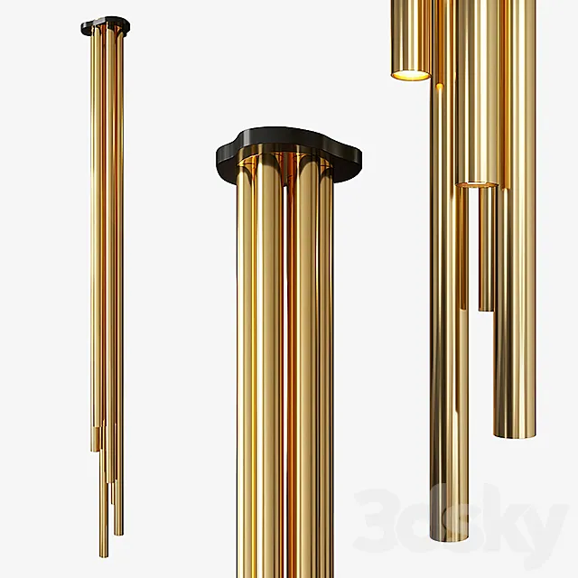 Flute suspension 3D Model