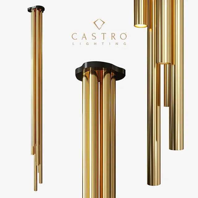 Flute suspension Castro Lighting 3D Model