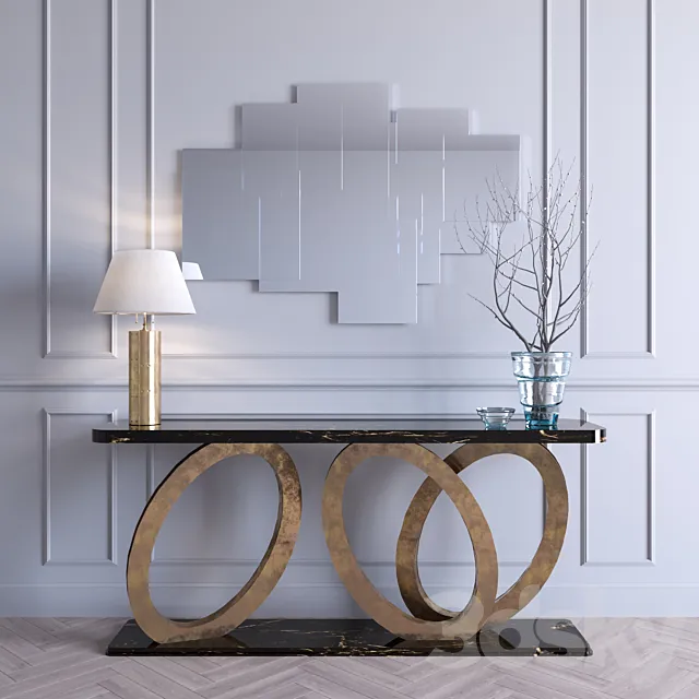 Fluxus Consolle Set 3DModel