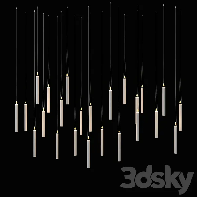 Fly Candle Fly! 3D Model