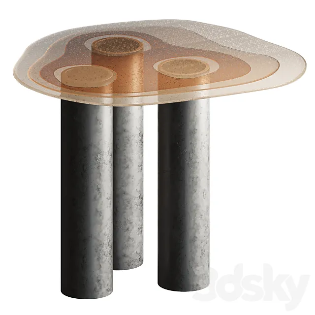 Flywater Table by Calen Knauf 3D Model