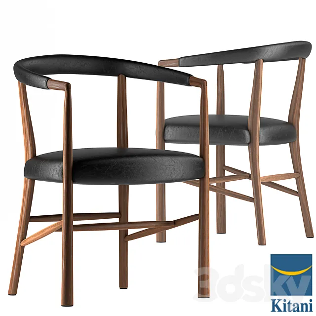 FN Chair JK-03 by Kitani Japan 3D Model