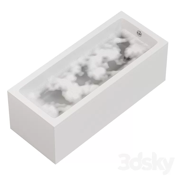 Foam and bath Villeroy and Boch Targa Plus solo 170x70 cm 3D Model