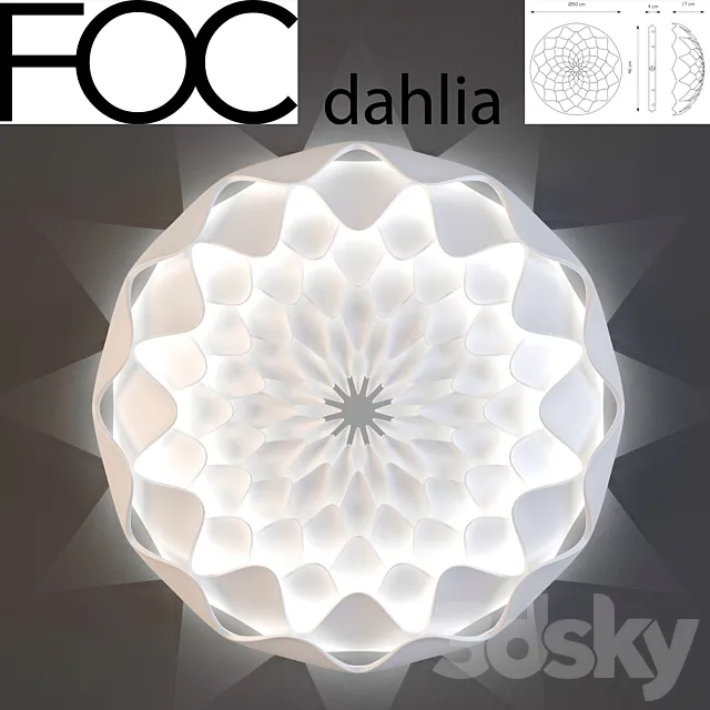 FOC Dahlia 3D Model