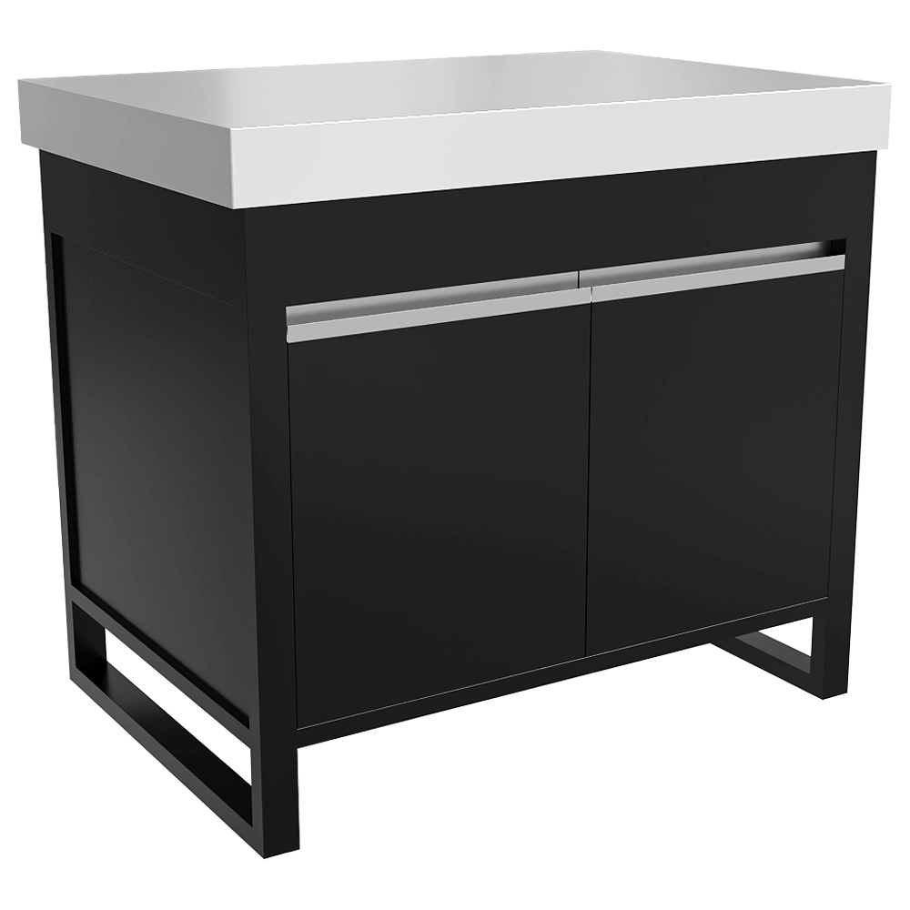 Fogher - Worktop Module with large door 3D Model