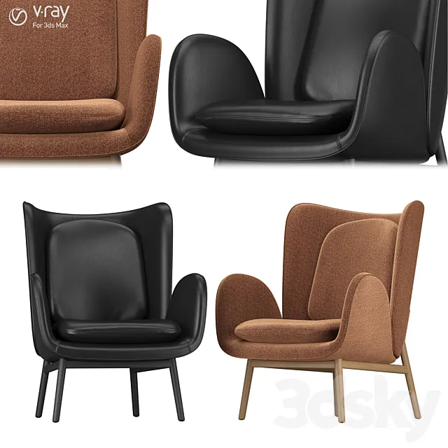 Fogia - Embrace armchair 3DModel