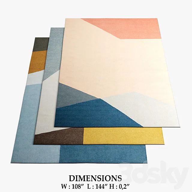 Fogia Rugs_454 3D Model