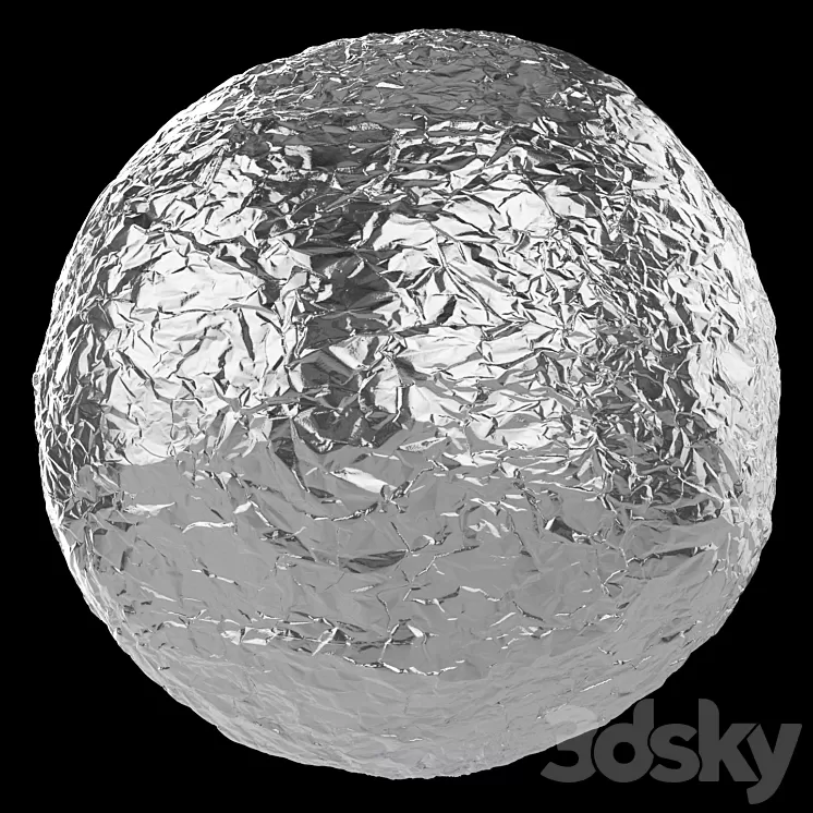 Foil material 3D Model
