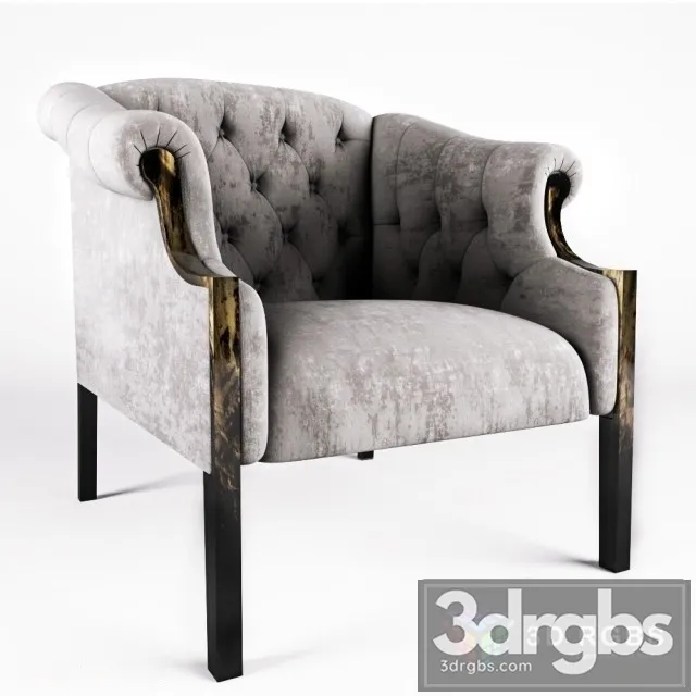 Folders Spitak Arm Chair 3D Model Free