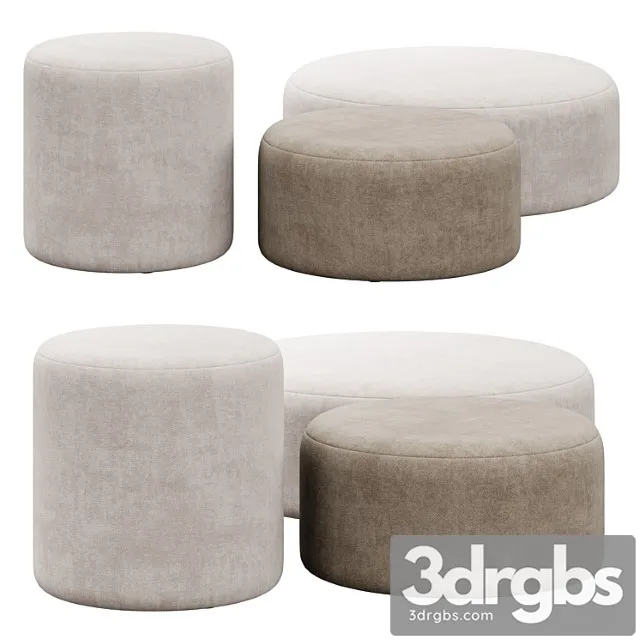 Folk pouf collection by noo.ma