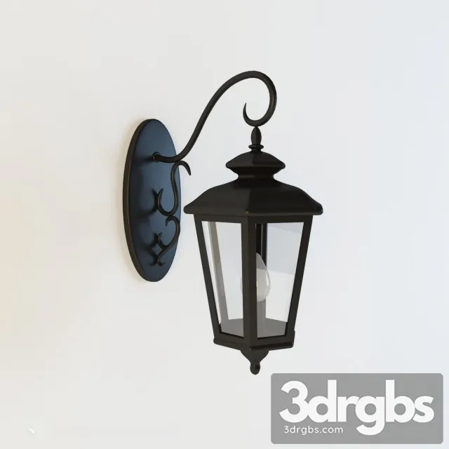 Fonar Outdoor Wall Light 3D Model Free
