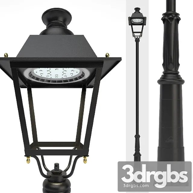 Fonarnyi Stolb Salvi Villa Ochocentista Led 3D Model Free