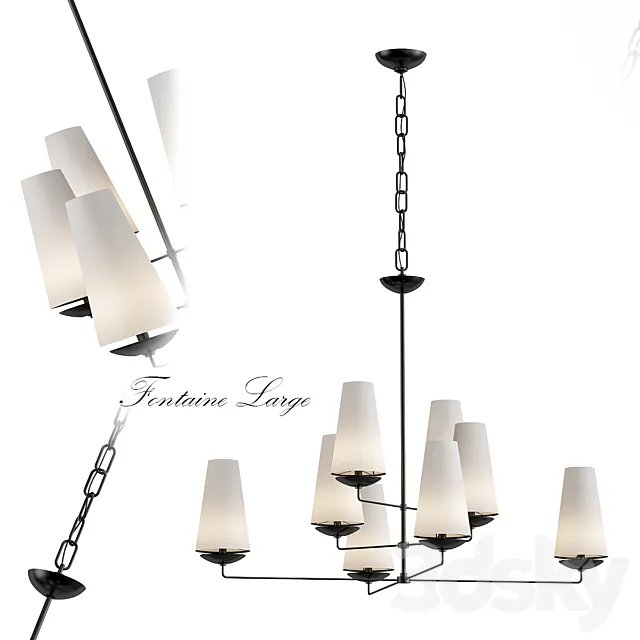 Fontaine Large 3D Model