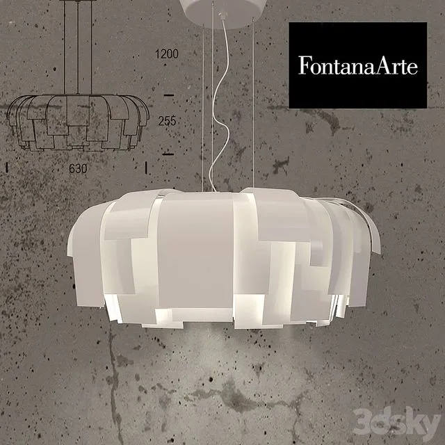Fontana arte WIG 3D Model