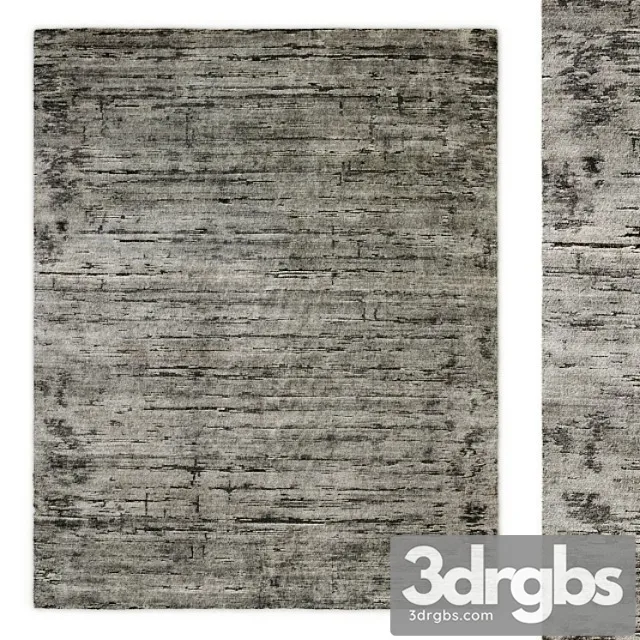 Fontana hand-knotted rug rh 3D Model Free
