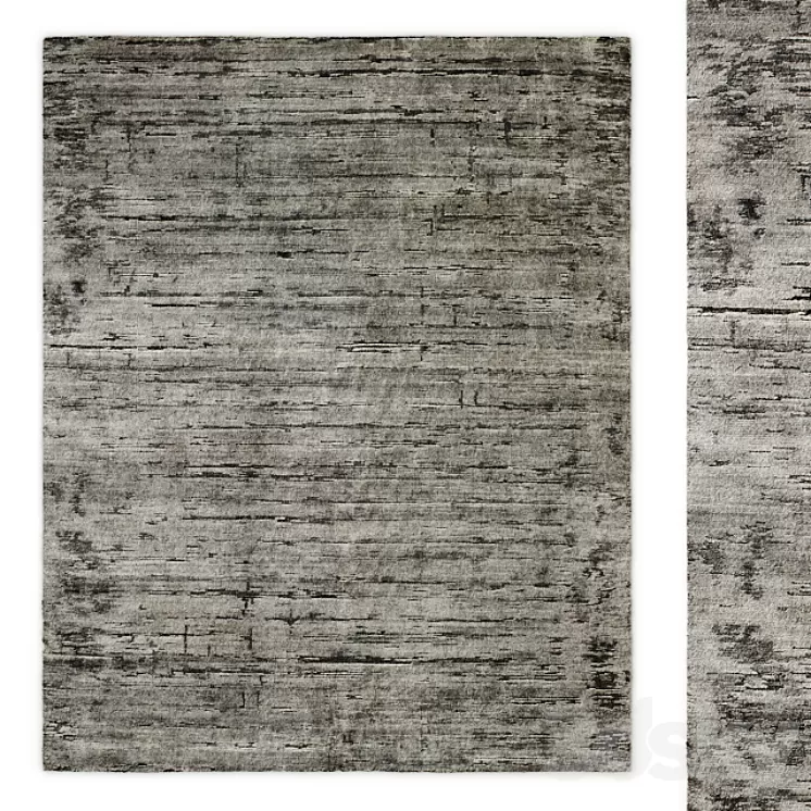 Fontana Hand-Knotted Rug RH 3D Model