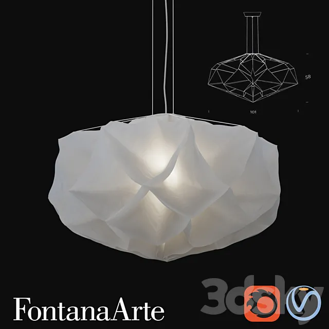 FontanaArte Albedo 3D Model