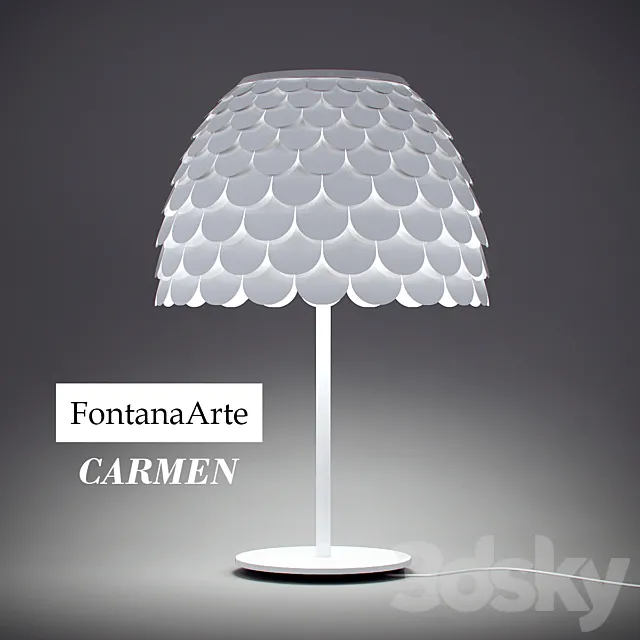 FontanaArte - Carmen 3D Model
