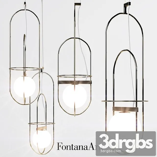 Fontanaarte setareh 3D Model Free