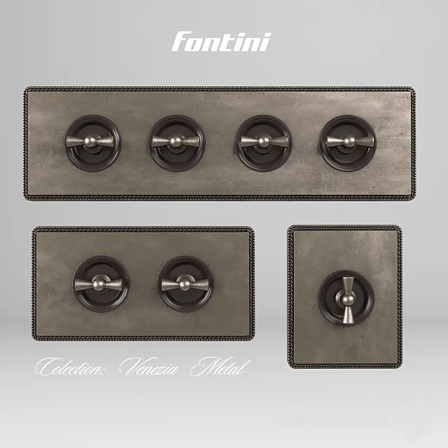 Fontini Venezia Metal 3D Model