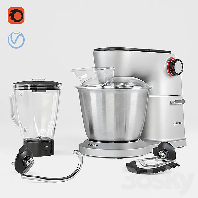 Food processor BOSCH 3DModel
