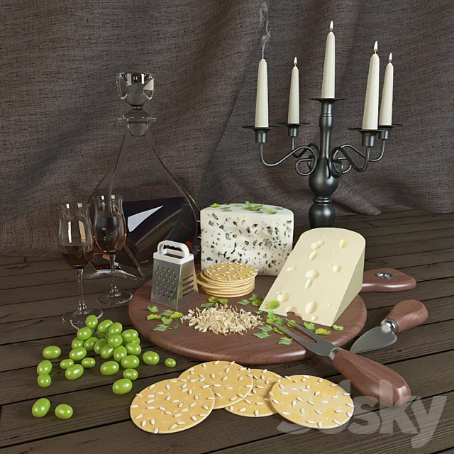 food set 3DModel