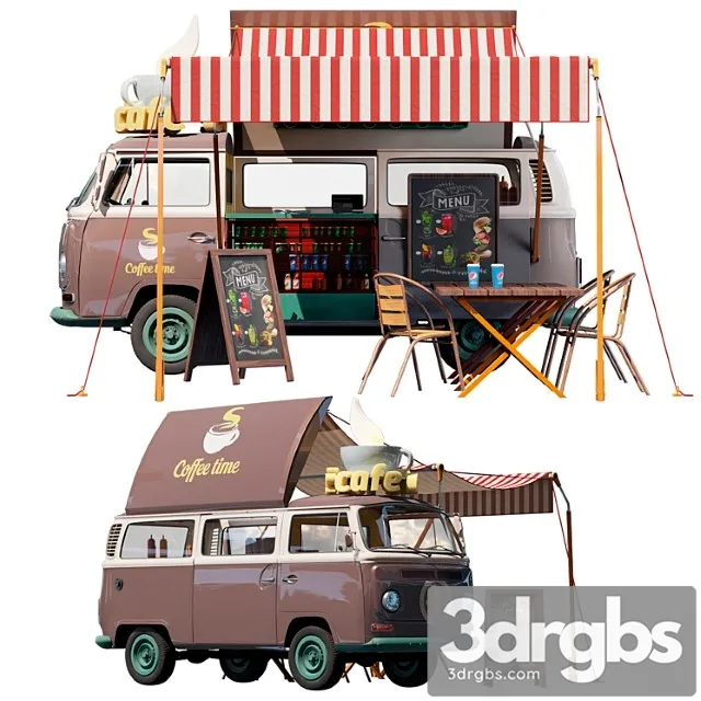 Food track 3D Model Free