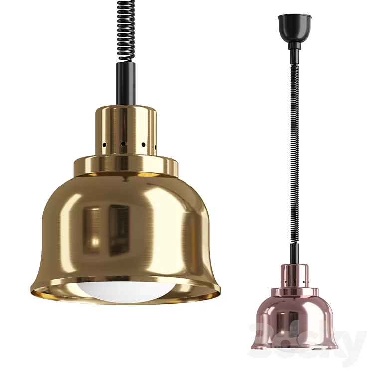 food warming lamp 3D Model Free