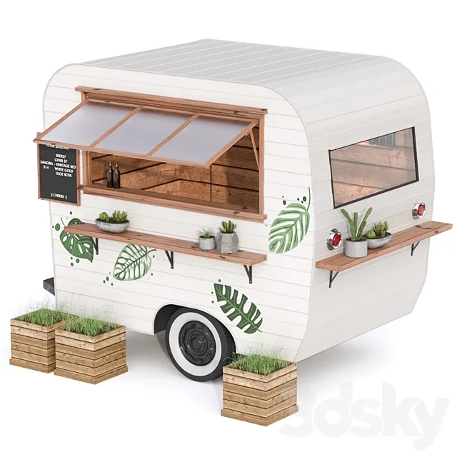 Food_truck 3D Model