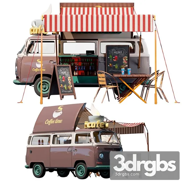 Foodtrack 3D Model Free