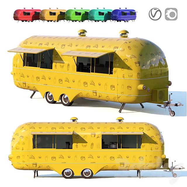 Foodtrack 3DModel