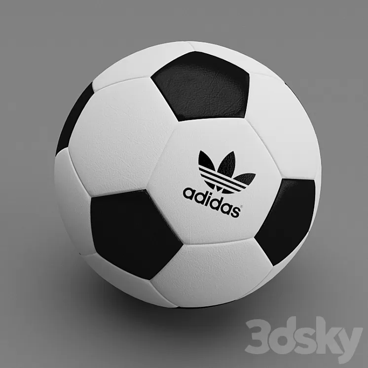 Football ball 3D Model